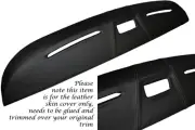 GREY STITCH FITS TRIUMPH SPITFIRE MK4 DASH DASHBOARD LEATHER SKIN COVER