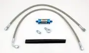 Ford BA BF Falcon XR6 Turbo Braided Oil Line & Filter Kit FPV F6 Earl's Billet