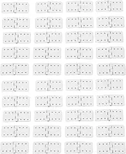 40PCS RC Aircraft Hinge, Plastic Pinned Airplane Hinge Wing Fixing, Pin Hinge Replacement for RC Airplane (S)