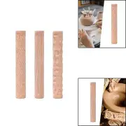 Clay Modeling Pattern Roller Clay Texture Roller for Pottery Home Decoration