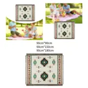 Picnic Blanket Boho Sandproof Camping Blanket for Yard Backpacking Barbecue