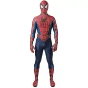 Hangyou Times Tobey Maguire Spiderman Costume Black/red Raimi Spider Man Cosplay Superhero Zentai Suit Halloween Costumes For Adults/kids 190