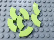 New LEGO Lot of 8 Yellowish Green 2x2 Round Macaroni Pieces