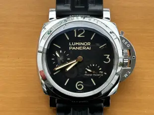 飛馬當舖 售 PANERAI 沛納海 2014保單 PAM423 菸草面 手上鍊 3日鍊 動能顯示 三明治面盤 47mm