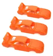 3 1996 TYCO HO Slot Car PLYMOUTH SUPERBIRD Test Shot ORANGE BODY ONLY Customizer
