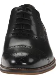 Johnston & Murphy Conard Dress Shoes black calfskin size:11.5M