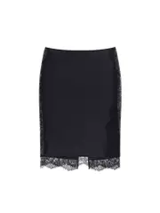 [Tom Ford] Tom Ford-Silk Skirt With Lace Inserts-Donna 40