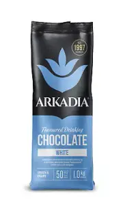 FRESH Arkadia White Drinking Chocolate 1kg HOT ICED FRAPPE BAKING and more