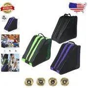 Durable Nylon Skate Bag with Breathable Mesh - Ideal for Ice and Inline Skates
