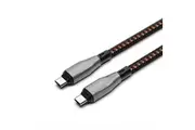 Cygnett Armoured Pro 8K 60Hz 240W USB-C to USB-C 4.0 Charging Cable 1M Black