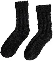 [BCJDIEIV] Socks Fleece Winter Socks Men Thick Warm Long Crew Socks Cozy Fluffy Sleeping Socks Hiking Socks