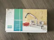 Peerless P299232 Two Handle Stainless Steel Pulldown Kitchen Laundry Faucet