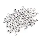 100Pcs Flatback Rhinestones Double Hole Design Easy Operate Exquisite *