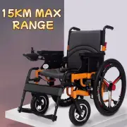 Electric Wheelchair Folding Long Range Lithium Power Motorised Foldable 2024 AU