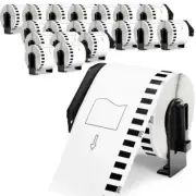20x DK-2205 Continuous Labels 2-3/7" x 100 ft Permanent Frame for Brother QL-570