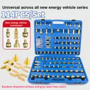 114PCS Auto Car Detection Repair Tool Kit Air Conditioning Leak Detector Tools