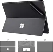 xisiciao Skin Sticker for Surface Pro 8(Microsoft 2021 Released), 13 Inch Adhesive Back Decal, Ultra-Thin Vinyl Decorative Laptop Cover Protector Accessories. (for Surface Pro 8, 4-1-Black)