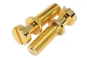 Replacement Gold Tailpiece Mounting Studs for USA Gibson guitars