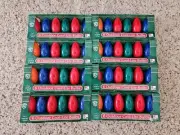 New Unused Christmas Light Bulbs C9 1/4 Outdoor Cool Lite Replacement 48 Total
