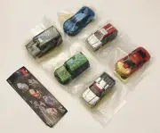 Marvel JAPAN: Avengers Crane Toy Truck Topper Set: War Machine/Hulk/Thor/Ant-Man