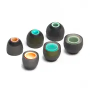 Sansai Replacement Silicone Ear Tips in Multi Size Pack (S/M/L)