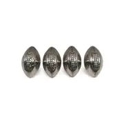 4pc Men's Republic Cooling Footy Ball Novelty Reusable Ice Cubes Stainless Steel