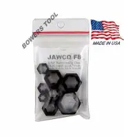 Jawco 8pc F8 NF-SAE Fine Rethreading Die Set Thread Restore 1/4-3/4 USA MADE