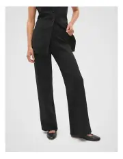 [Seed Heritage] Crepe Knit Pant in Black