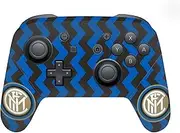 Official Inter Milan Home 2020/21 Crest Kit Vinyl Sticker Gaming Skin Decal Cover Compatible with Nintendo Switch Pro Controller