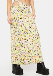 [AFRM] Spring Daisy Anjeli Midi Skirt
