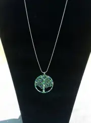 Tree Of Life Pendant With Sterling Silver Chain