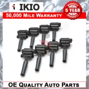 Ikio 8X FOR JAGUAR DAIMLER V8 X308 4.0 PETROL 1997-02 IGNITION COIL PACKS PENCIL