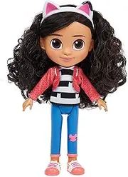 Gabby's Dollhouse, 8-inch Gabby Girl Doll, Kids Toys for Ages 3 and up, Multicolor