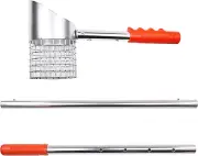 RTG ADJUSTABLE ALUMINUM SAND SCOOP METAL DETECTOR SUPREME BEACH SIFTER 702 (550)