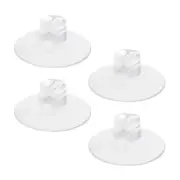 4 Pack Bathroom Shower Caddy Connectors Suction Cups