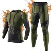 [MEETYOO] Men's Baselayer, Green, Small