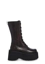 [Current Mood] Booked Out Combat Boots - Brown