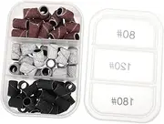 SHERCHPRY Professional Nail Sanding Rings of Durable Manicure Tools for Polishing Grinding Rhinestone Removal Compatible with Nail Drill Machines Skin Friendly Design