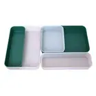 1 * Draw Organiser Desk Drawer Fridge Trays Makeup Storage box Plastic Dividers
