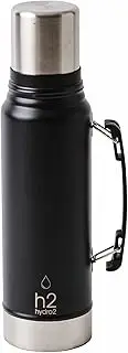 h2 hydro2 Flash Flask 1.2L Black