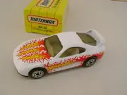 1993 MATCHBOX SUPERFAST MB 30 WHITE TOYOTA SUPRA NEW IN BOX