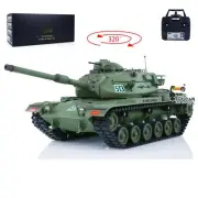 TD 1/16 RC Tank Model M60A3 USA Radio Control BB Infrared Battle Model Smoke