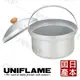 660089 日本UNIFLAME DX不失敗煮飯鍋 不鏽鋼白鐵煮飯鍋 (日本製)