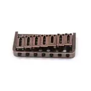 KD By AxLabs 7-String Hardtail Bridge - 4-Screw, 10.5 mm Spacing- Antique Bronze