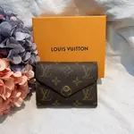 二手真品LOUIS VUITTON LV VICTORINE 錢包 M41938