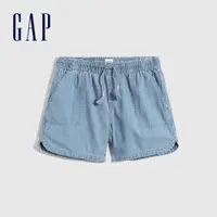 在飛比找蝦皮商城優惠-Gap 女童裝 鬆緊短褲-淺色水洗(954386)