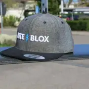 Lite Blox Snapback Cap Hat 3D Logo made in Germany Gift Clothing Accessories