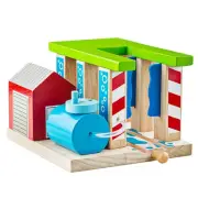 BigJigs - Train Washer - Wooden Railway Magnetic Toy Train Accessory (BJT250)