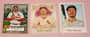 NOLAN ARENADO (3) 2021 TOPPS CHROME PLATINUM #157 ALLEN GINTER #136 2017 GALLERY