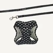 Dan & Sam Crossways Step-in Cat Harness & Lead - Small, Comfortable & Secure Fit, Easy to Use, Ideal for Outdoor Adventures, Durable & Adjustable Design, Ideal for Small Cats